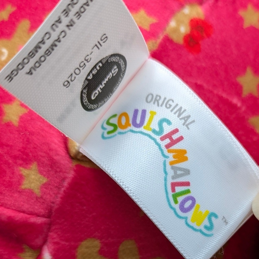 Hello Kitty Sanrio‎ 8" Squishmallow Gingerbread Christmas Plush With Hanging Tag - Picture 7 of 8